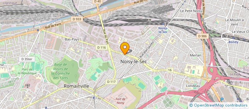 localisation de l'entreprise GULLE à NOISY-LE-SEC