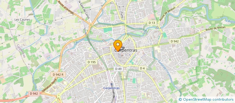 localisation de l'entreprise GULLIVER à CARPENTRAS