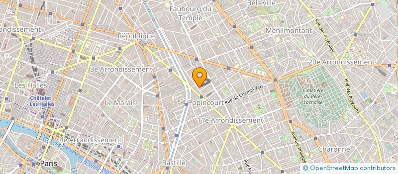 localisation de l'entreprise GULLUOGLU à PARIS