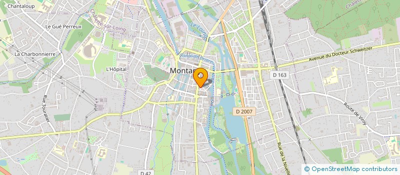 localisation de l'entreprise GULNAR BOIS à MONTARGIS