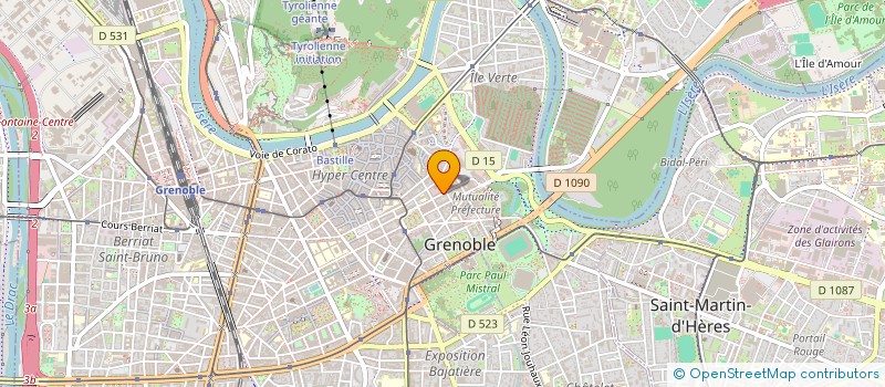localisation de l'entreprise GULPLUG à GRENOBLE