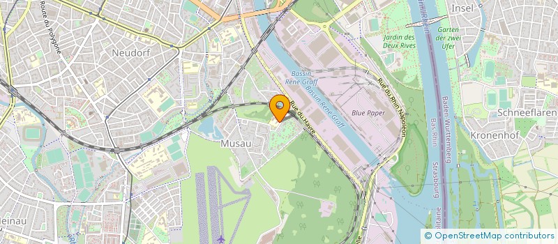 localisation de l'entreprise GULUM à STRASBOURG