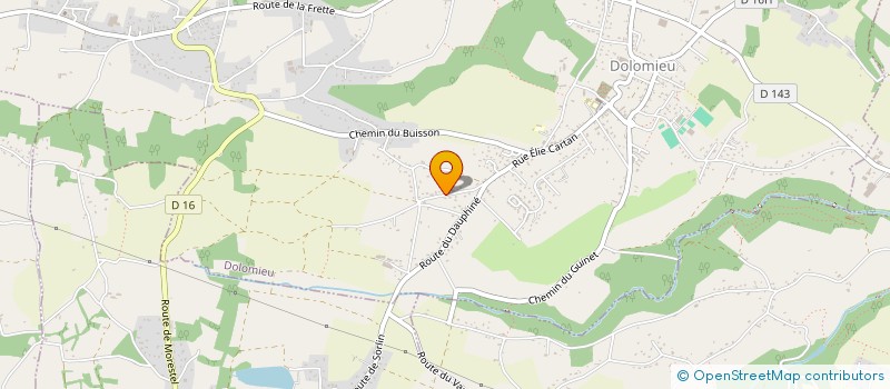 localisation de l'entreprise GULY IMMOBILIER  DOLOMIEU