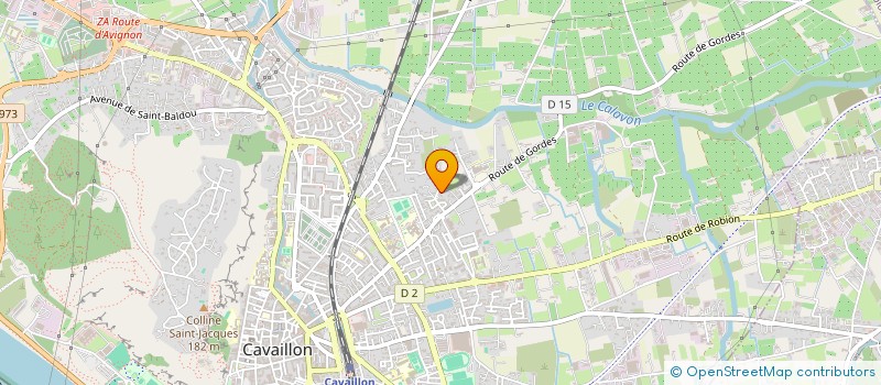 localisation de l'entreprise GUMACA  CAVAILLON