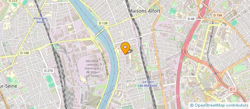 localisation de l'entreprise GUMAR  ALFORTVILLE