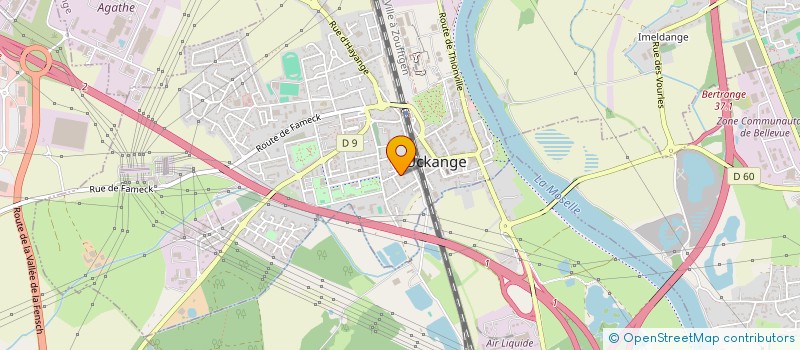 localisation de l'entreprise GUMAROV ET CIE  UCKANGE