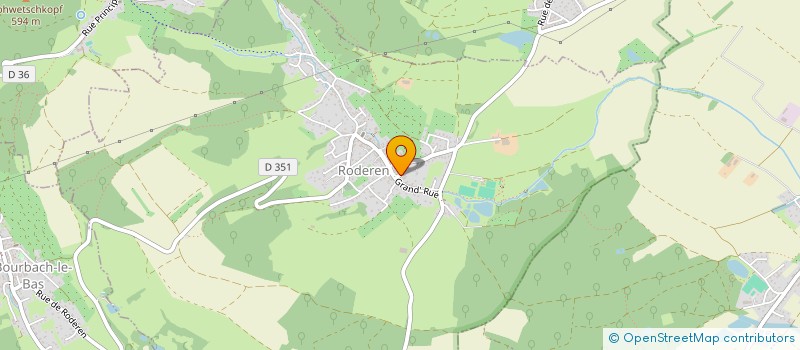 localisation de l'entreprise GUMMENHOF  RODEREN