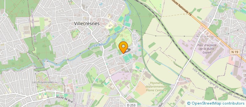 localisation de l'entreprise GUMMIKUH  VILLECRESNES