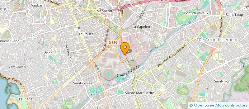 localisation de l'entreprise GUMRINA à MARSEILLE