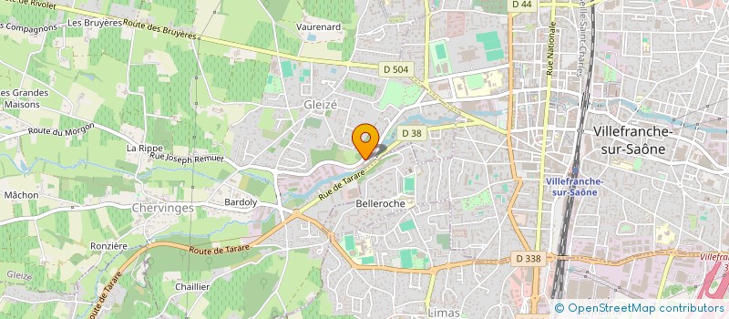 localisation de l'entreprise GUMUS à GLEIZE
