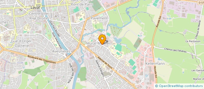 localisation de l'entreprise GUMUS IMMO PRO à LAVAL