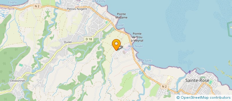 localisation de l'entreprise GUMYTOU  SAINTE-ROSE