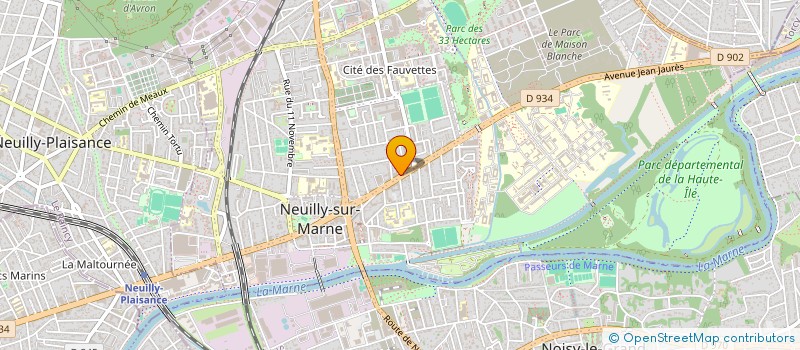 localisation de l'entreprise GUN à NEUILLY-SUR-MARNE