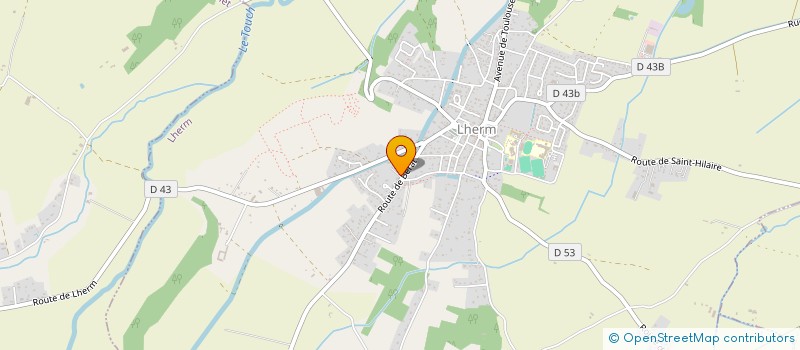 localisation de l'entreprise GUNAMACELO à LHERM