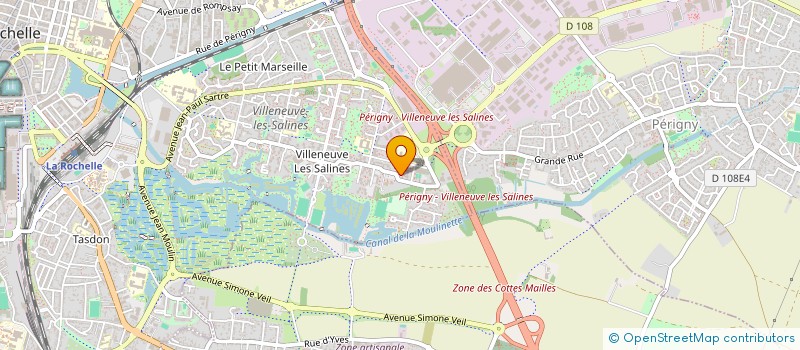 localisation de l'entreprise GUNAY BAT  LA ROCHELLE