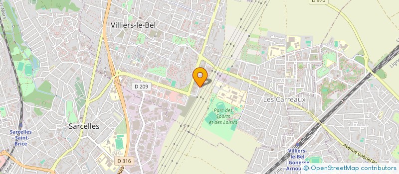 localisation de l'entreprise GUNAYDIN à VILLIERS-LE-BEL