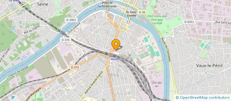 localisation de l'entreprise GUNDAG à MELUN