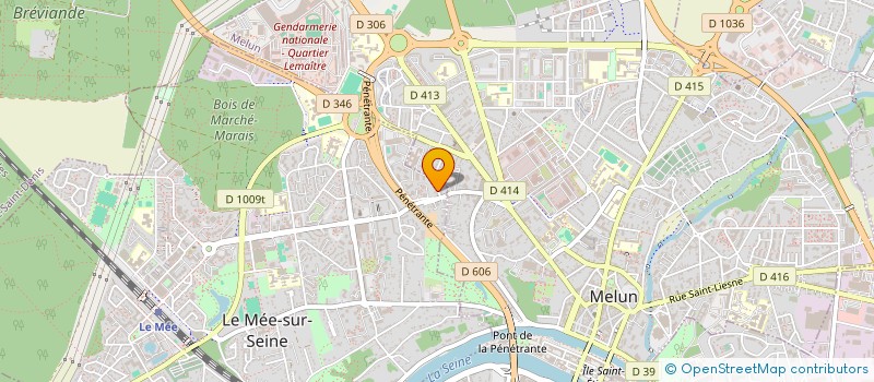 localisation de l'entreprise GUNDOG AZAD  LE MEE-SUR-SEINE