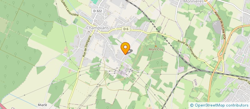 localisation de l'entreprise GUNER CONSTRUCTION  CHAMPVANS