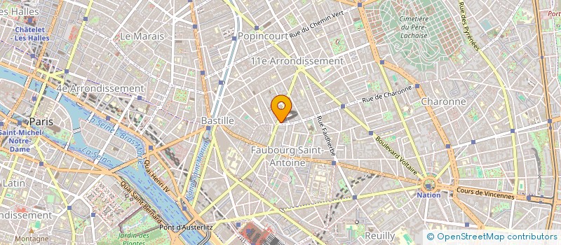 localisation de l'entreprise GUNES  PARIS