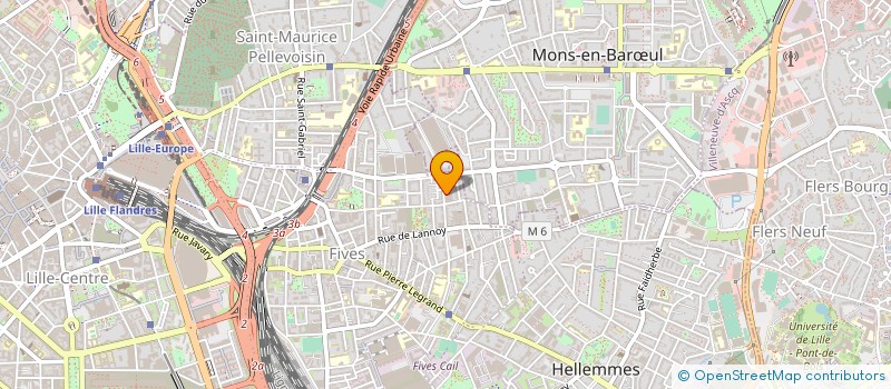 localisation de l'entreprise GUNES à LILLE