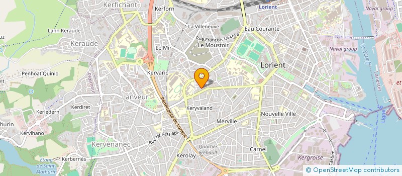 localisation de l'entreprise GUNPOWDER  LORIENT