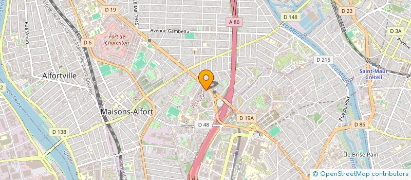 localisation de l'entreprise GUNTHER FRANCE à MAISONS-ALFORT