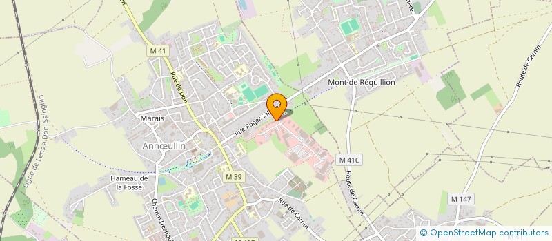 localisation de l'entreprise GUNTHER PIECES AUTO  ANNULLIN