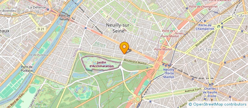 localisation de l'entreprise GUO SHI SCI à NEUILLY-SUR-SEINE