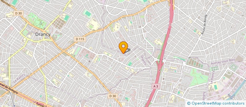 localisation de l'entreprise GUPTFAUJ à DRANCY