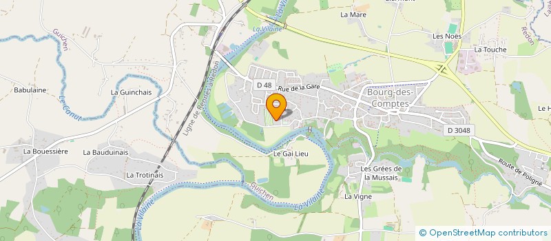 localisation de l'entreprise GUR PRASAD  BOURG-DES-COMPTES