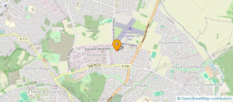 localisation de l'entreprise GURCAN  CHELLES