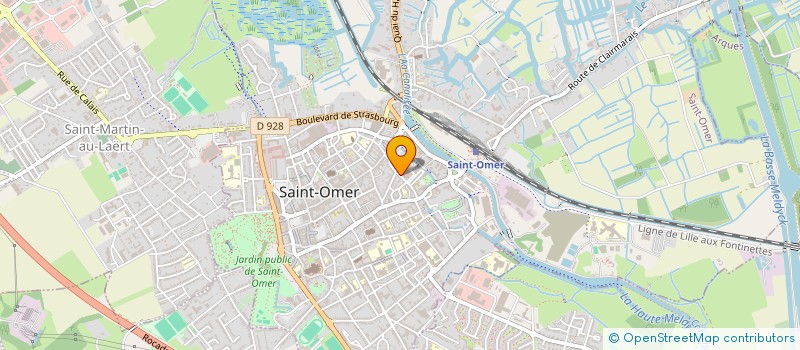 localisation de l'entreprise GURCAN ALU à SAINT-OMER