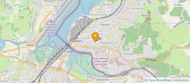 localisation de l'entreprise GURE IKASTOLA HENDAIA à HENDAYE