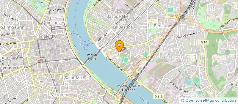 localisation de l'entreprise GURE OHANTZEA  BORDEAUX