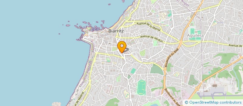 localisation de l'entreprise GURE OHANTZIA à BIARRITZ