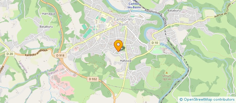 localisation de l'entreprise GURE SEGIDA  LOUHOSSOA