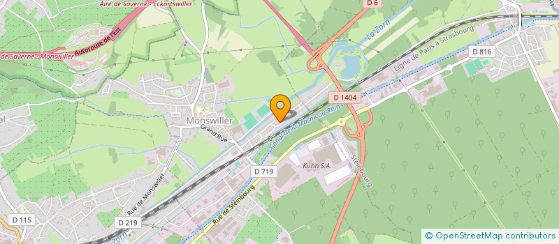 localisation de l'entreprise GURER  MONSWILLER