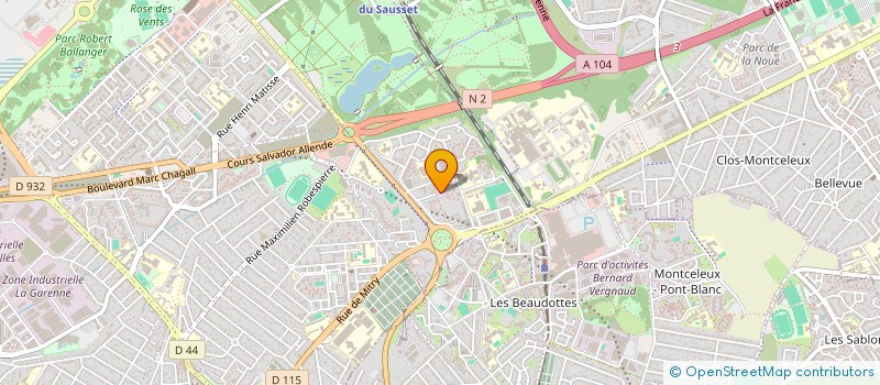 localisation de l'entreprise GURESWARALAYAM AU GROS SAULE à AULNAY-SOUS-BOIS