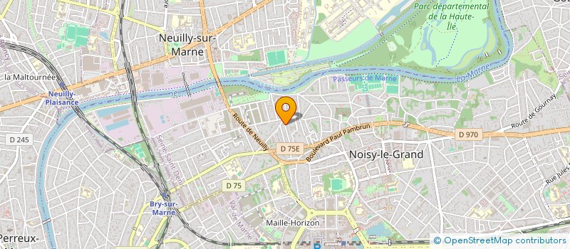 localisation de l'entreprise GURGAN à NOISY-LE-GRAND