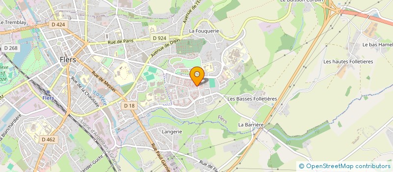localisation de l'entreprise GURLER à FLERS