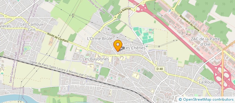 localisation de l'entreprise GURLZZ  PIERRELAYE