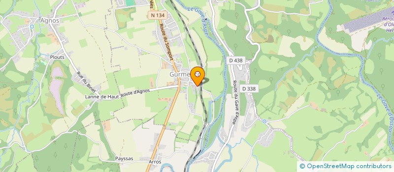 localisation de l'entreprise GURMENCON EVASION  GURMENCON