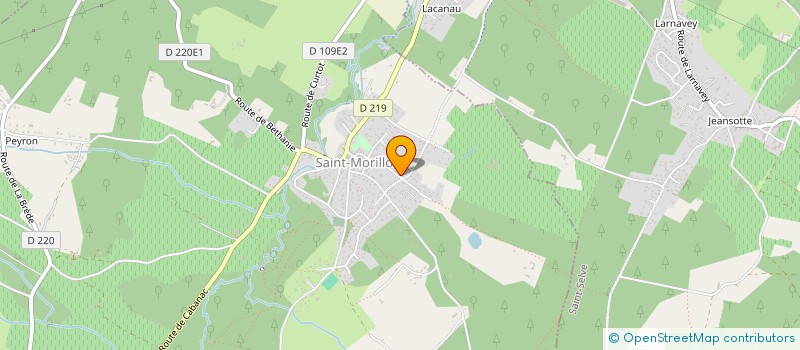 localisation de l'entreprise GURTLER  SAINT MORILLON