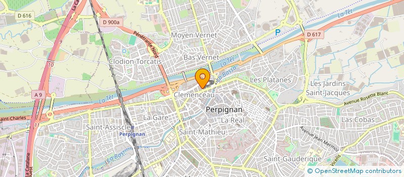 localisation de l'entreprise GURU FRANCE à PERPIGNAN