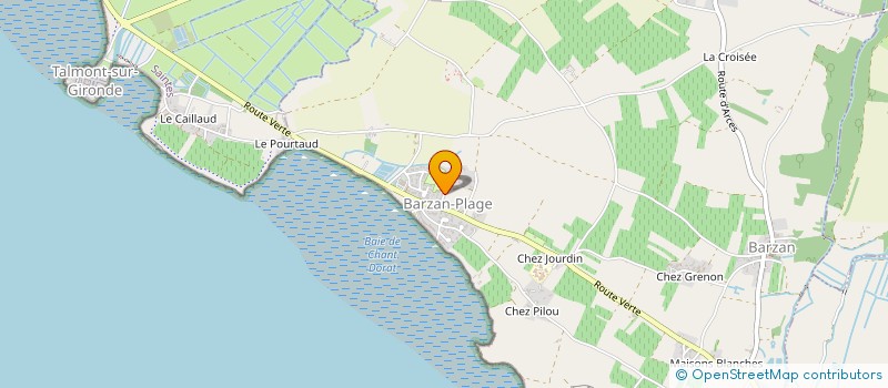 localisation de l'entreprise GURY CHOTARD  BARZAN