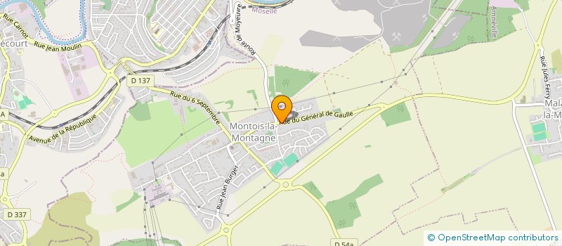 localisation de l'entreprise GURY CONCEPT AGENCEMENT à MONTOIS-LA-MONTAGNE