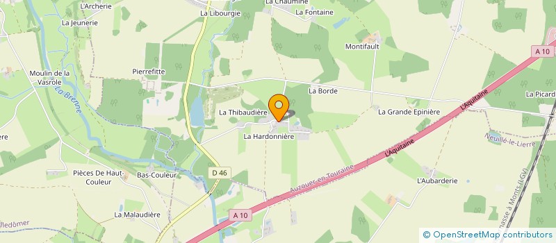 localisation de l'entreprise GUS  MONTHODON