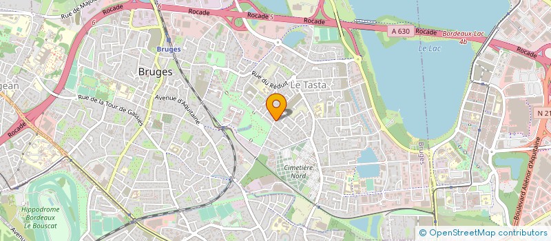 localisation de l'entreprise GUS  BRUGES