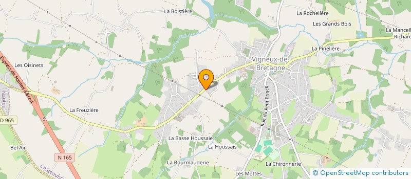 localisation de l'entreprise GUS ASTUCES à VIGNEUX-DE-BRETAGNE